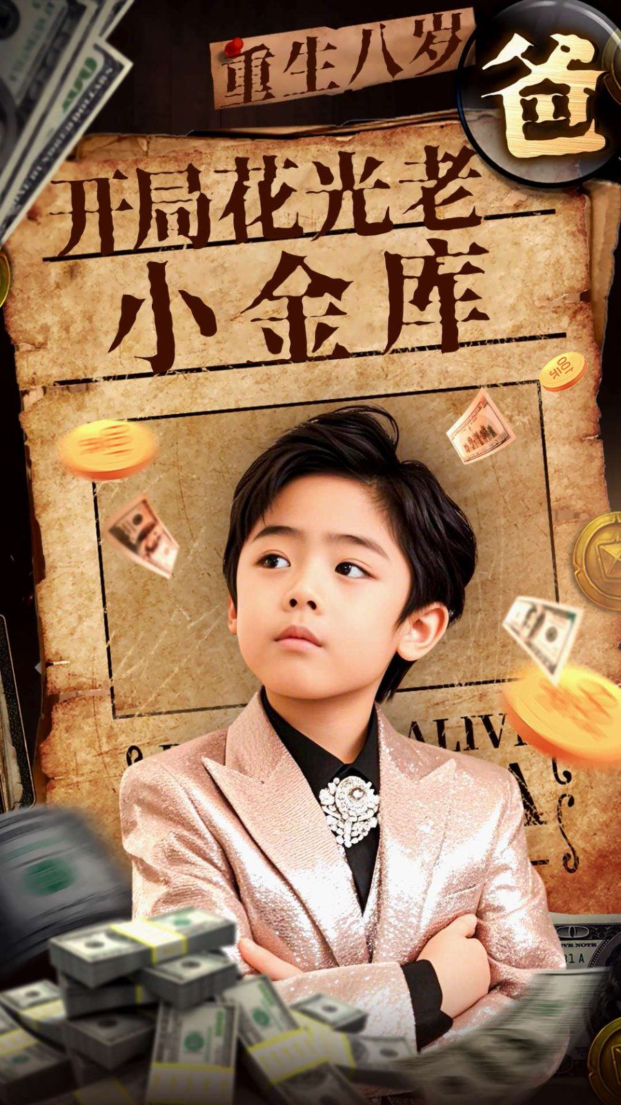 重生八歲，開(kāi)局花光老爸小金庫(kù)(全集)