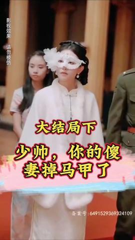 少帥，你的傻妻掉馬甲了(全集)